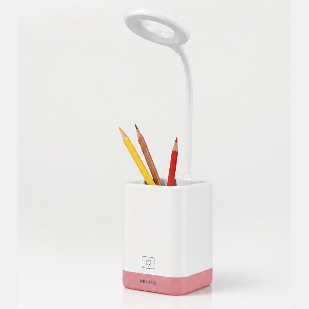 Lámpara de escritorio con lapicero