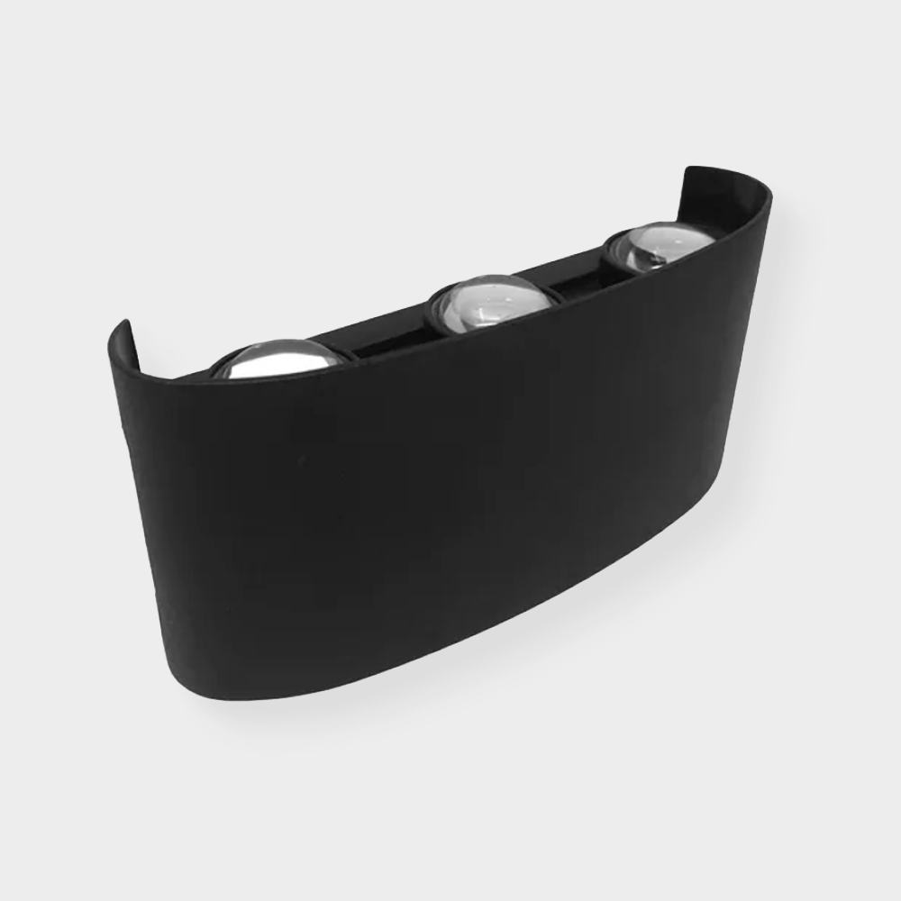 aplique led para pared de 6 ojos