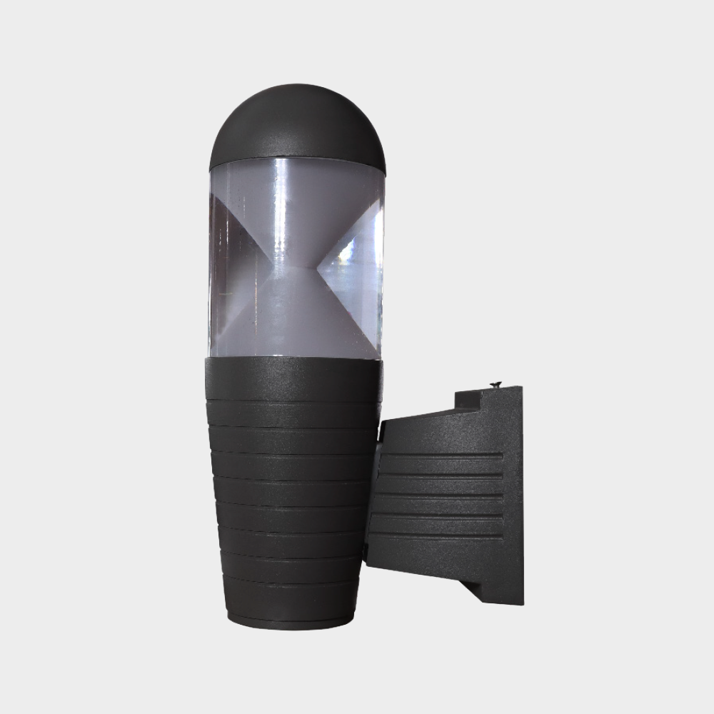 aplique de pared metálico para dicroicos gu10 cambiable