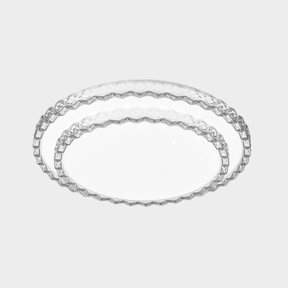 lámpara led circular de techo de plástico